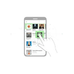 Spotify-lista med algoritmstyrda rekommendationer